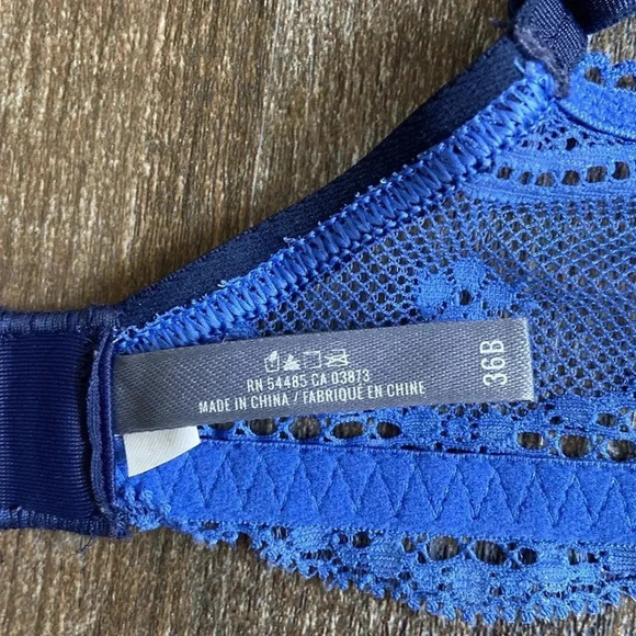 * NWOT* Aerie | Lace Trim Bra - Picture 3 of 3